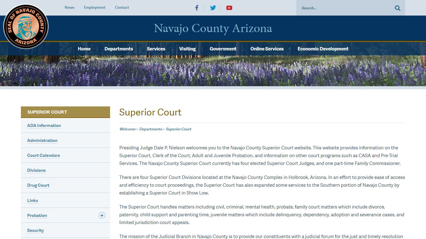 Superior Court - Navajo County Arizona Government